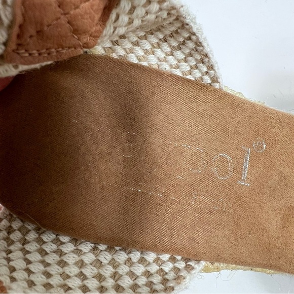 MAYPOOL Black Cross strapped Wedge Sandal Espadrilles with ankle strap size 39 - Picture 5 of 6